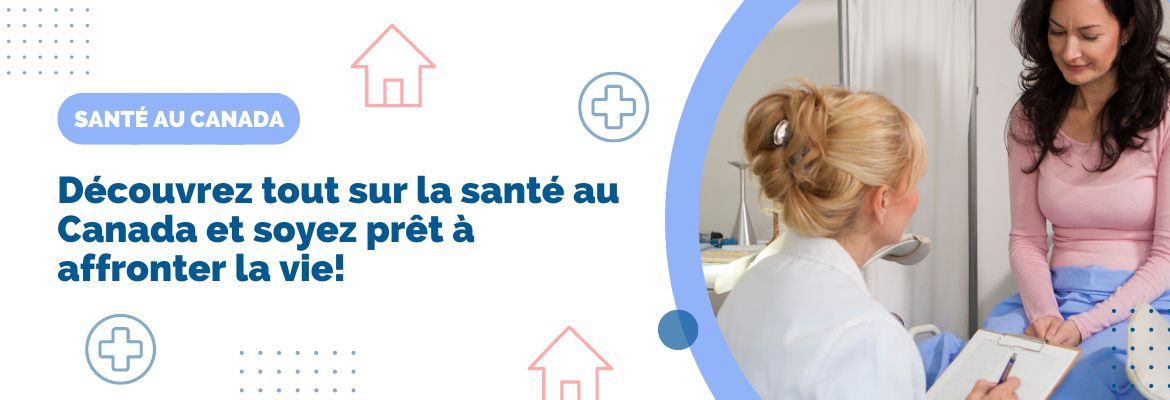 un docteur femme avec une patiente en discussion soins de santé et carte soleil au Québec