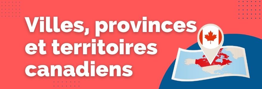 une petite carte du Canada. explorer les régions du Canada , provinces et territoires