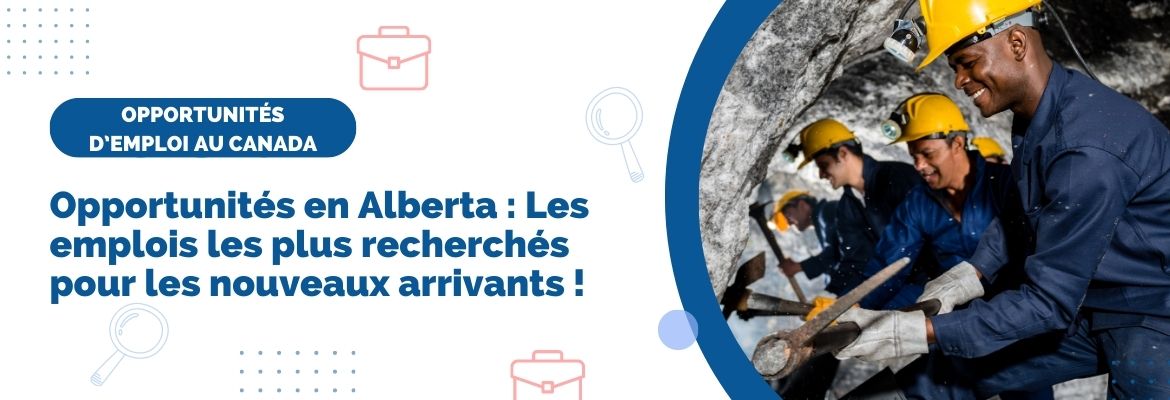 Employés dans les mines en Alberta, Canada. Emplois en demande dans la province d'Alberta.