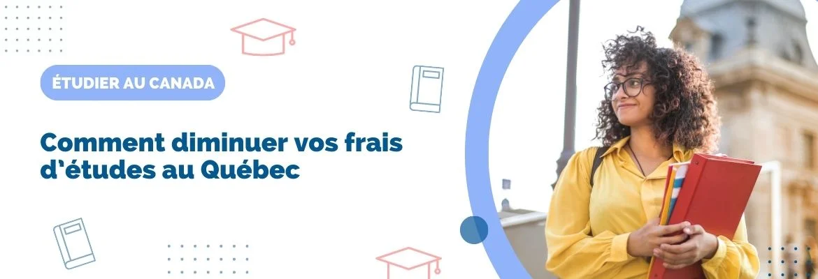 jeune étudiante au Québec avec bourse d'études