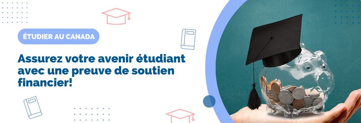 argent dans une tirelire d'un étudiant. , Fond financier demandé pour le permis d'étude au Canada